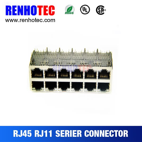 8 Port RJ45 Electrical Coaxial Connectors Price RJ11 RJ45